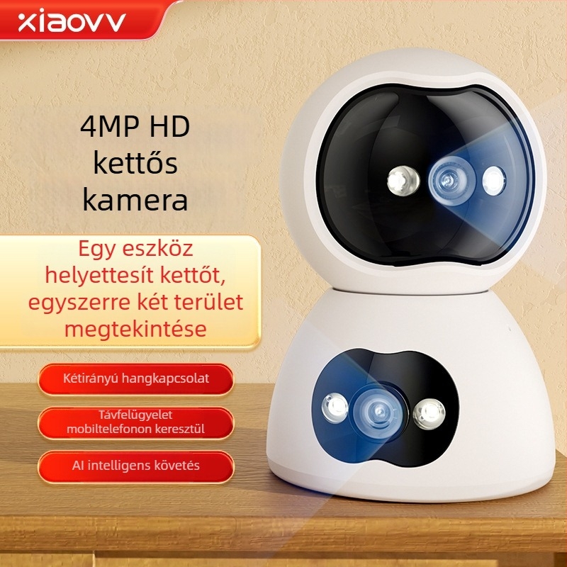 Mijia okos vezeték nélküli beltéri dupla nézetű kamera, 4MP HD