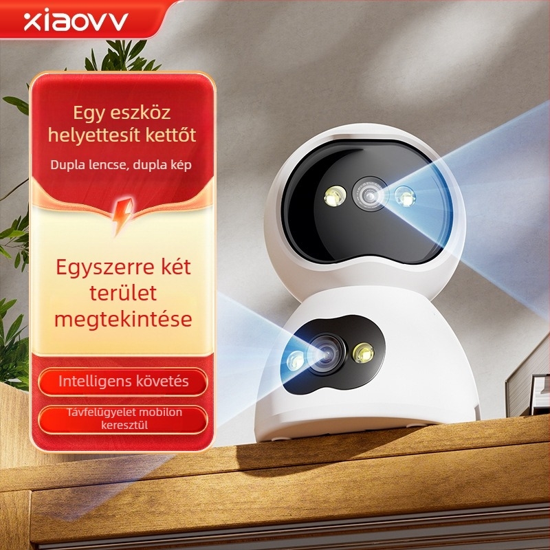 Mijia okos vezeték nélküli beltéri dupla nézetű kamera, 4MP HD