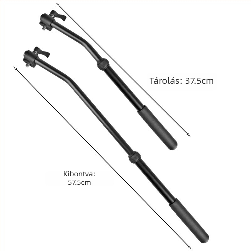 Weifeng WF717/718 Univerzális gimbal fogantyú kamerához és tripodhoz, dupla fogantyúval és forgó felvételi funkcióval