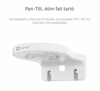 Fluorit félgömbös tartó PTZ kamerákhoz, C6/C4 sorozat