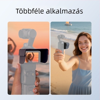 Neewer PU bőr kijelzővédő DJI Pocket 3-hoz, anti-glare képernyővédő
