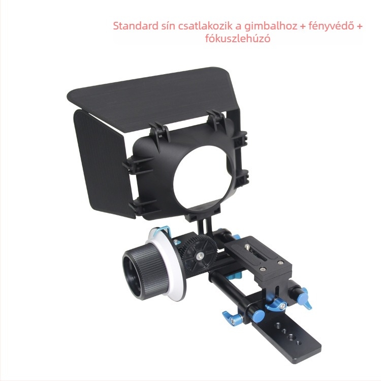 5D2 kamera gimbal alap 15 mm-es készlettel, gyorskioldó, kompatibilis állvánnyal DSLR-hez