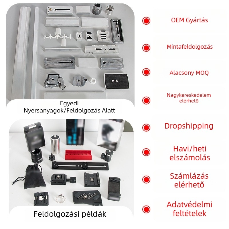 PU40 Univerzális gyorskioldó lemez gömbfejű állványhoz DSLR-hez