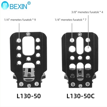 BEXIN L-típusú függőleges gyorskioldó DSLR-lemez, kompatibilis Zhiyun SC és DJI gimballal