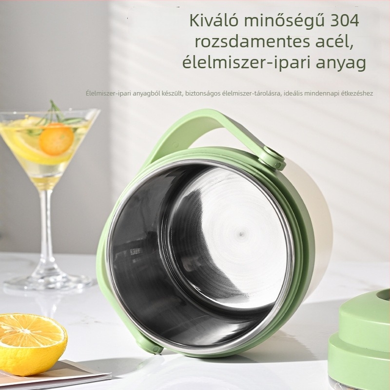 2,0 literes USB melegített, szigetelt ebéddoboz vízadagoló rendszerrel – kültéri és autóban használatra