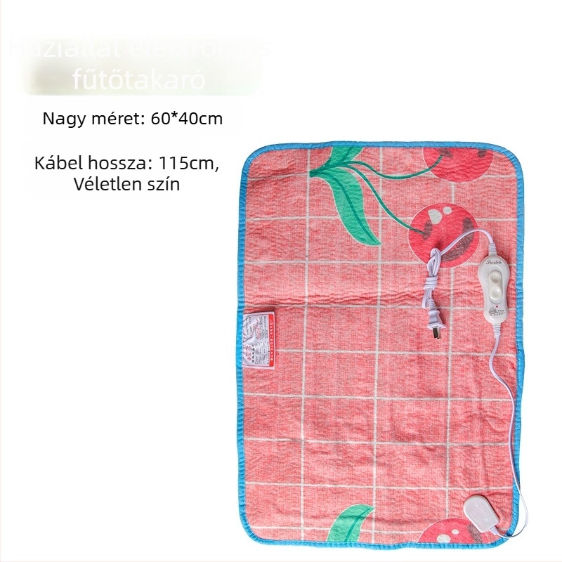 Téli elektromos melegítő pléd kutyáknak és macskáknak, állítható hőmérséklettel