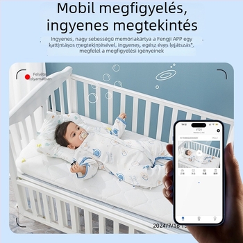 X9 kompakt négyzet alakú vezeték nélküli Wi-Fi IP kamera otthoni megfigyeléshez akkumulátorral