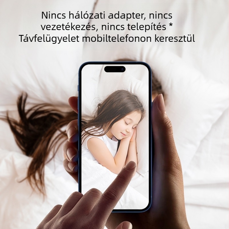 X9 kompakt négyzet alakú vezeték nélküli Wi-Fi IP kamera otthoni megfigyeléshez akkumulátorral