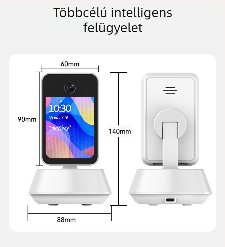 Kétirányú videóhívásos megfigyelő kamera, vezeték nélküli Wi‑Fi távoli felügyelet idős és babák számára