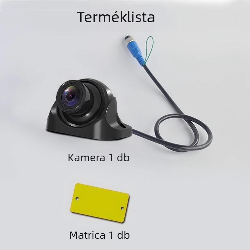 Univerzális Ultra HD oldalsó nézetű hátrameneti kamera Androidos nagy kijelzővel, autó hátul kamerával, AHD éjjellátás, 1080p