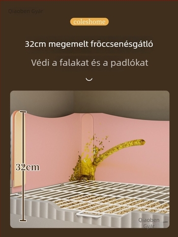 Kutyatoalett nagyméretű, közepes és kicsi kutyáknak; toalette Bichon Frisé és Toy Poodle kölyökkutyáknak