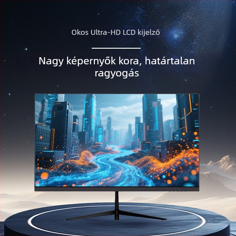27 hüvelykes IPS LCD monitor irodai és otthoni használatra, 1920x1080, 100 Hz frissítési gyakoriság, LED kijelző