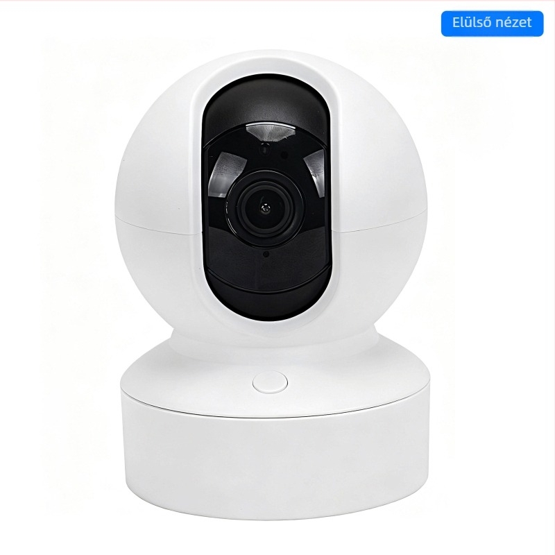 Beltéri biztonsági kamera 360°-os forgással és HD éjszakai látással