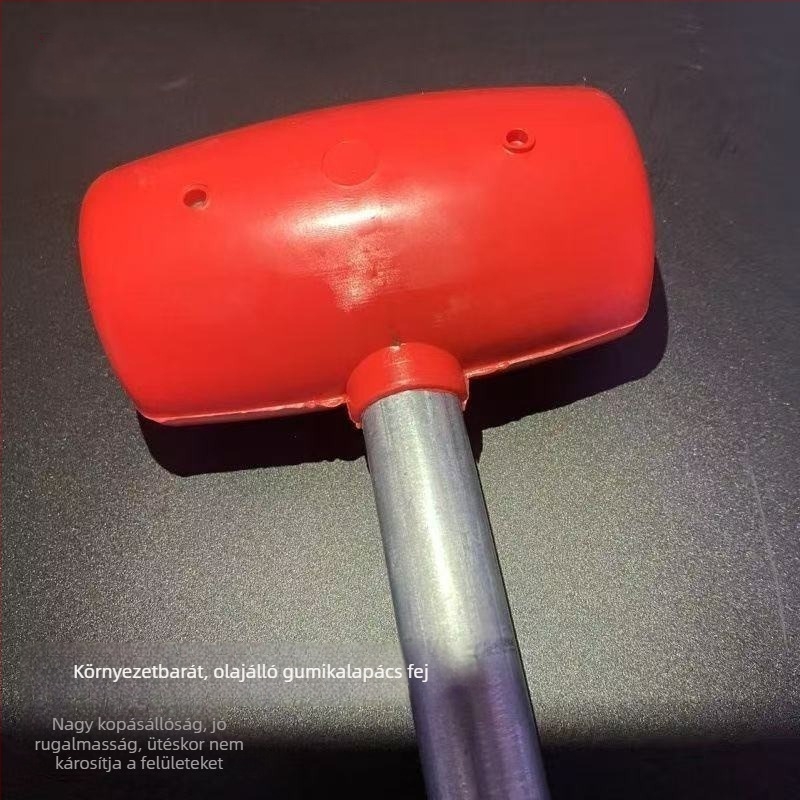 Gumi kalapács padló- és csempeburkolathoz, robusztus és robbanásbiztos.