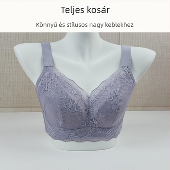 Plusz méretű melltartó vékony fazon, puha acél merevítő, teljes kosár, formázó hatás, megelőzi a lógást