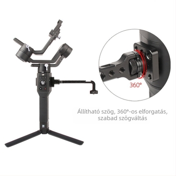 Monitor bővítő tartó DJI RS/SC stabilizátorokhoz és Zhiyun Weebill 3-hoz