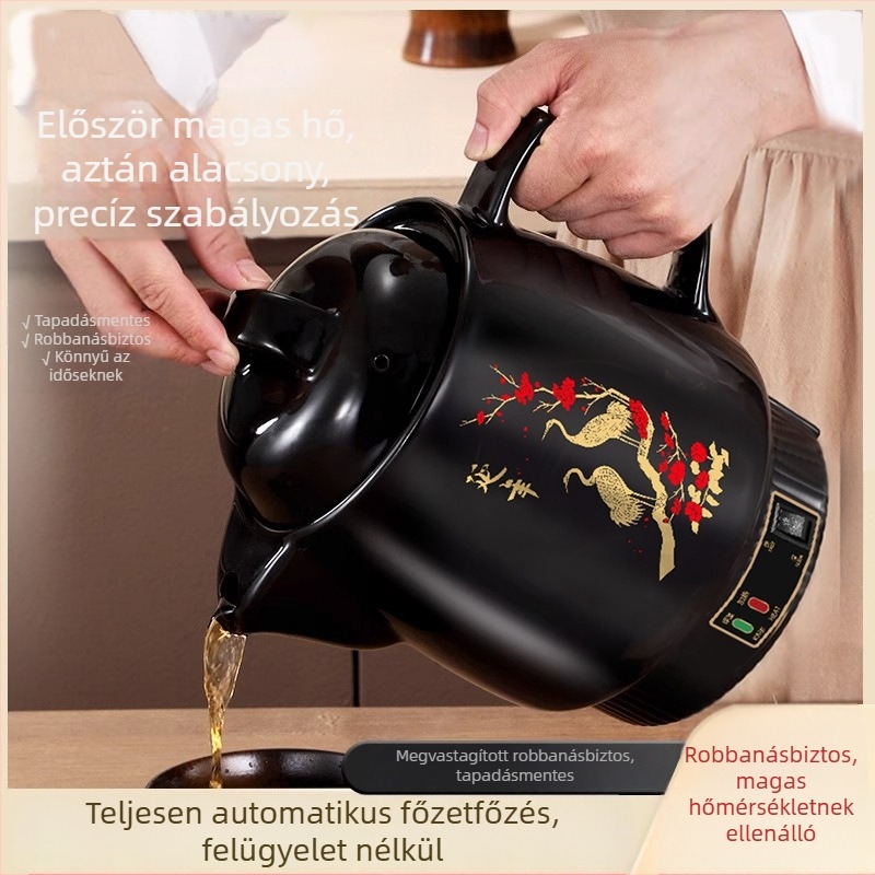 Teljesen automata robbanásbiztos elektromos decoctáló edény a hagyományos kínai gyógyászat számára