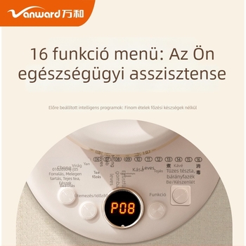 Egészség teáskanna otthonra és irodába — többfunkciós, szigetelt, teljesen automata üvegből készült teafőző gyógy- és virágteákhoz