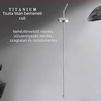 Tiszta titán vízbevezető cső elektromos teáskanna és pumpás kannahoz