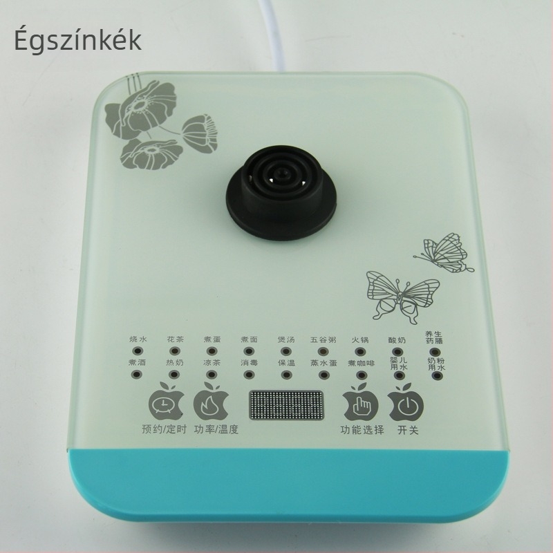 Elektromos wellness teáskanna 1.8–2.0 L, alap négy gyűrűvel, teáskanna test és kiegészítők hőmérséklet-érzékelővel