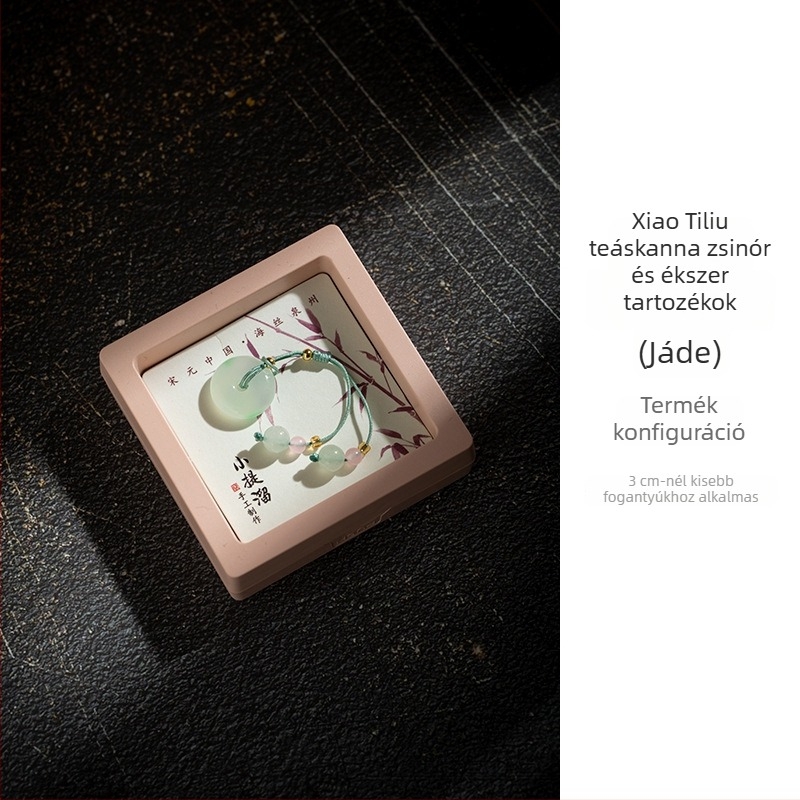 Teáskanna, teáscsésze, lótusz hüvely, kis kristály medál, kínai Zen-stílusú függő dísz, gaiwan-kiegészítő, teaceremónia kiegészítő
