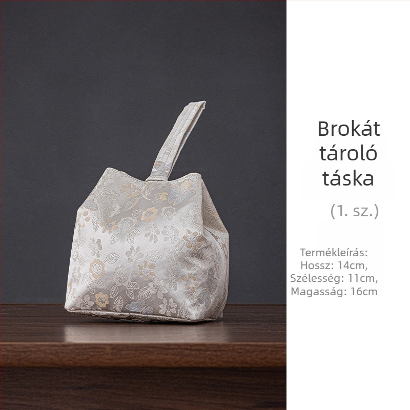 Kemping teáskészlet tároló táskával – hordozható teáskanna és két teáscsésze