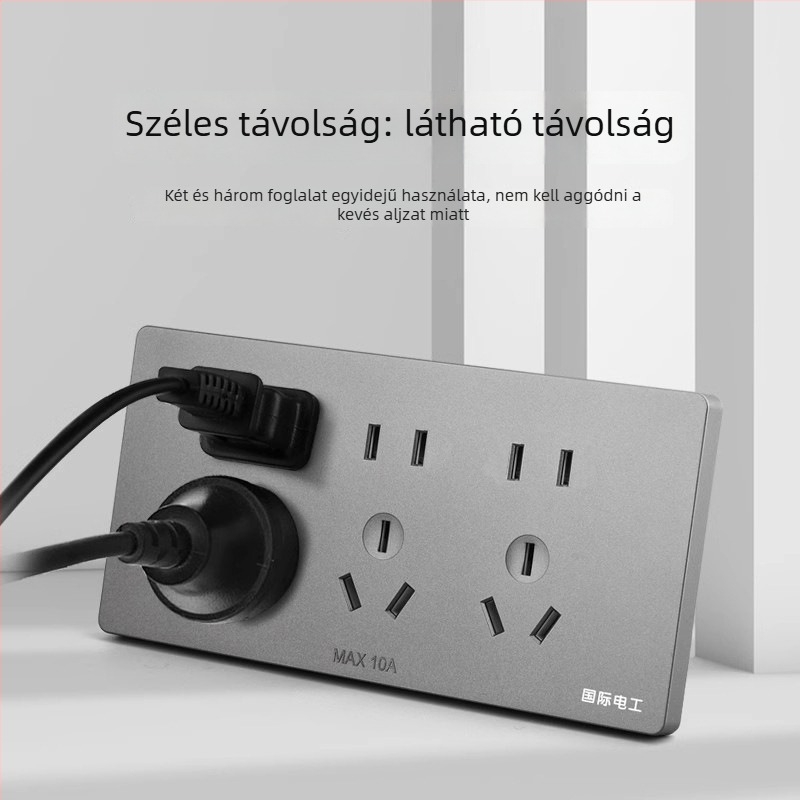 118-típusú integrált konyhai többlyukú konnektor-panel (15- és 20 lyukú)