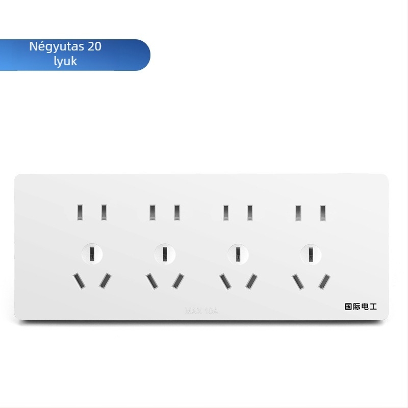 118-típusú integrált konyhai többlyukú konnektor-panel (15- és 20 lyukú)