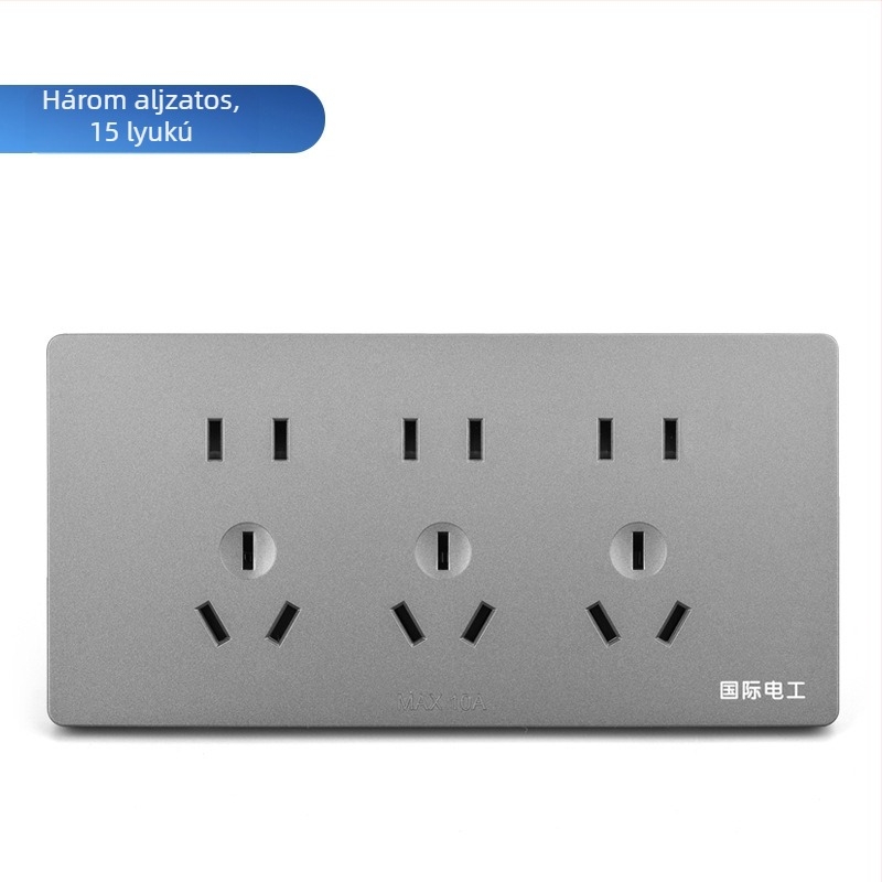 118-típusú integrált konyhai többlyukú konnektor-panel (15- és 20 lyukú)