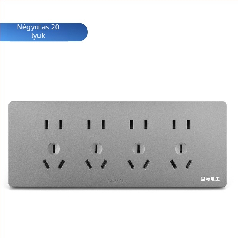 118-típusú integrált konyhai többlyukú konnektor-panel (15- és 20 lyukú)
