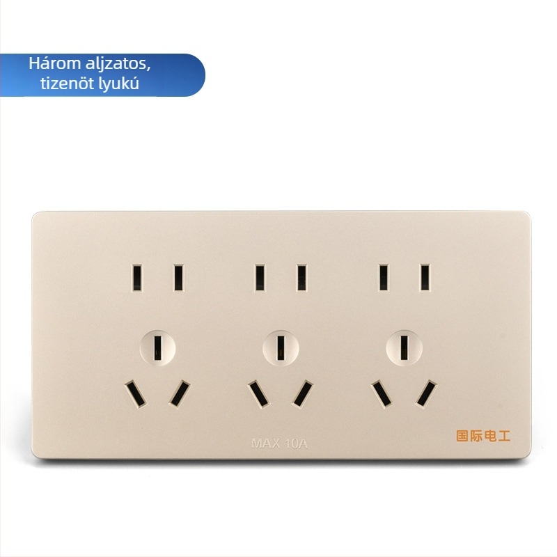 118-típusú integrált konyhai többlyukú konnektor-panel (15- és 20 lyukú)
