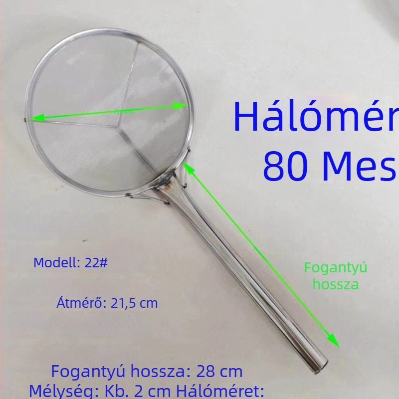 Ultra‑finom 80‑as hálóval rendelkező rozsdamentes acél olajszűrő háló szója tej szűrésére a konyhában