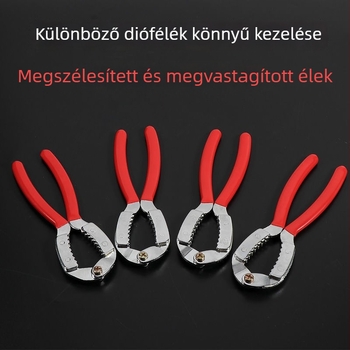 Diótörő fogó – Többfunkciós, vastított héjleválasztó eszköz háztartási használatra