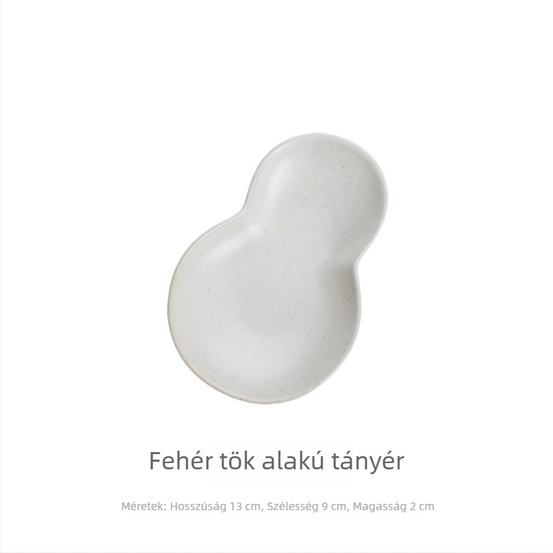 Kerámia mártótál japán stílusban, egyszínű, retro design, szója- és ecetszószhoz, hideg ételekhez, átmérő 15 cm