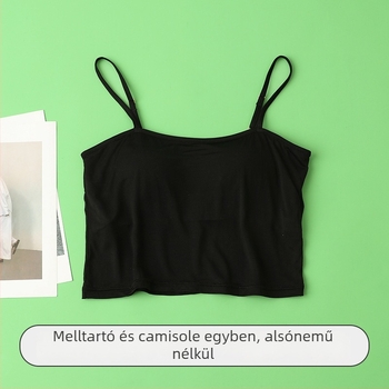 Vékony 100% mulberry selyem csőtop váll nélküli, könnyű nyári női camisole