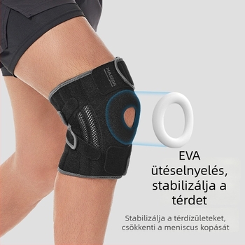 Oems Térdvédő szalagok sporthoz és futáshoz – ütéscsillapító térdvédő, védelem a térdnek