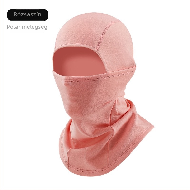 Téli kerékpáros balaklava fleece arcmaszkkal – szélálló és meleg kültéri használatra