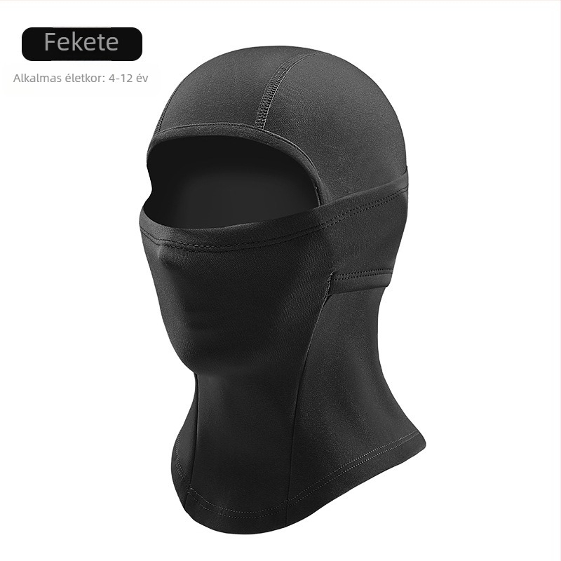 Téli kerékpáros balaklava fleece arcmaszkkal – szélálló és meleg kültéri használatra