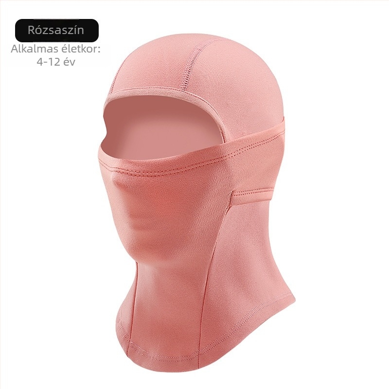 Téli kerékpáros balaklava fleece arcmaszkkal – szélálló és meleg kültéri használatra