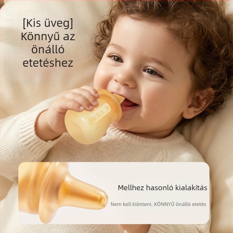 Szilikon gyógyszeradagoló babáknak — cseppentő folyékony adagoláshoz vízhez és gyógyszerekhez