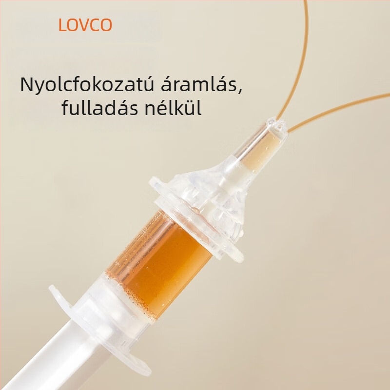 Rikang Baba Folyadék Etető Cseppentő Csővel, 8 ml-es Skálával, cumisüvegtípusú