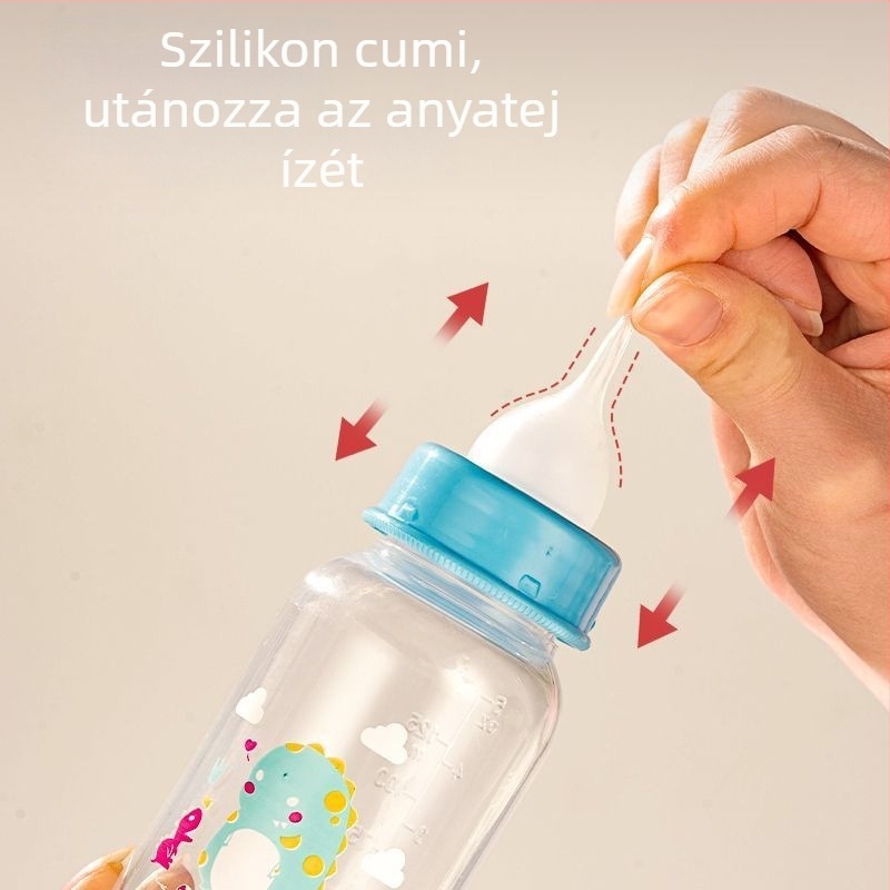 Újszülött háziállatok etető cumisüvege kölyökkutyáknak és kiscicáknak