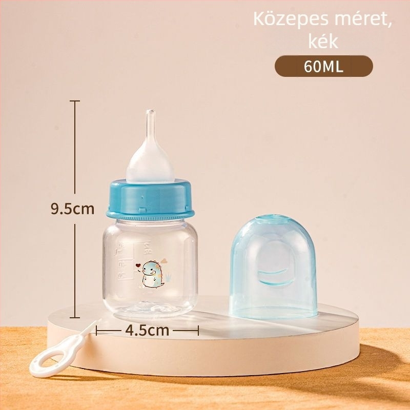 Újszülött háziállatok etető cumisüvege kölyökkutyáknak és kiscicáknak