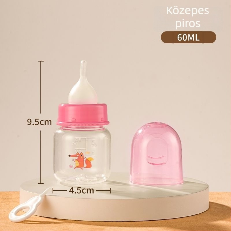 Újszülött háziállatok etető cumisüvege kölyökkutyáknak és kiscicáknak