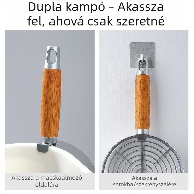 Nagy méretű macskaalom szitáló kanál finom lyukakkal, kevert tofu macskaalomhoz, rozsdamentes és szénacélból