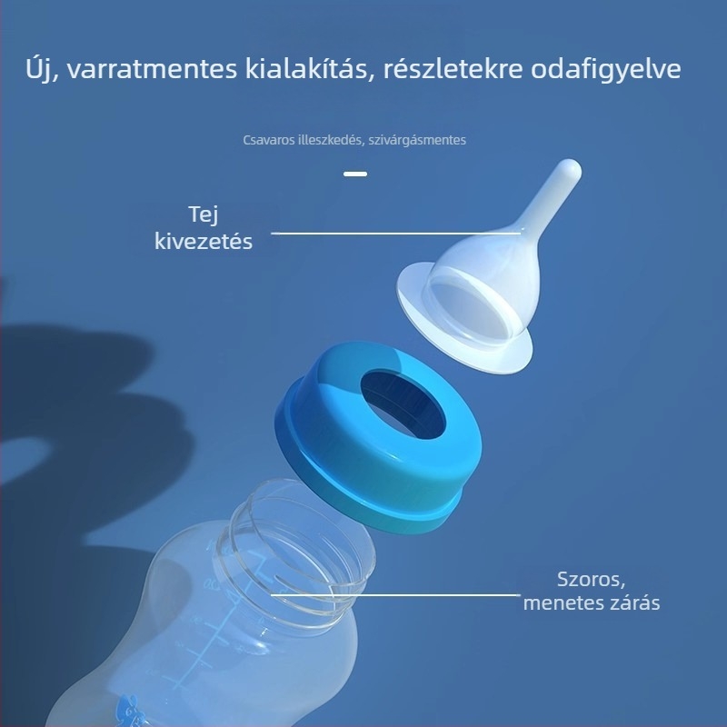 Tejesüveg kiscicáknak és kölyökkutyáknak, etetőcumival macskáknak és kutyáknak