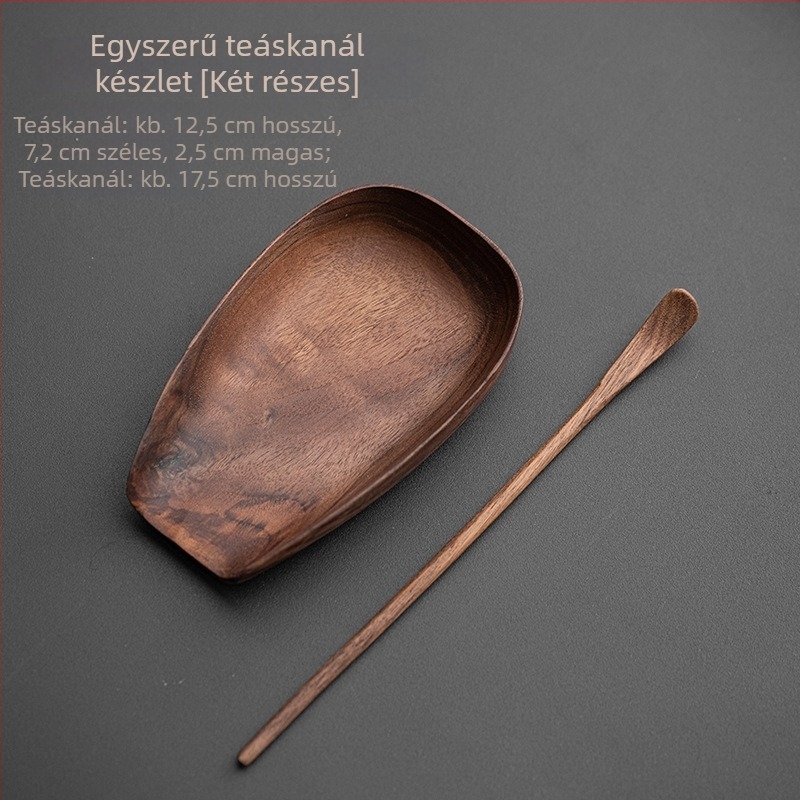 Masívfa teáskanál, teás tű, teás csipesz, négy részes tea ceremóniás készlet, kung-fu teás készlet, hat úriember kiegészítőinek készlete