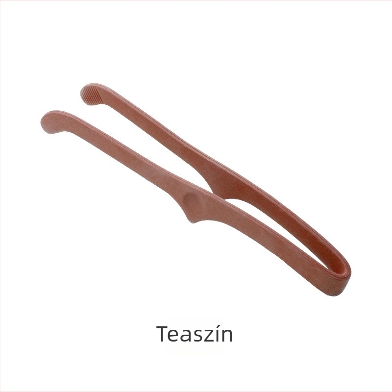 Csúszásmentes teásclip Gongfu ceremóniához – rozsdamentes acél, szilikon bevonattal, tealevél csipesz és kiegészítők