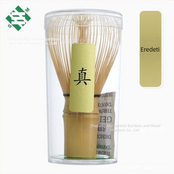 Kézzel készített bambusz matcha habverő japán tea ceremóniához, magas színvonalú luxus