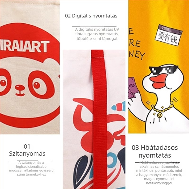 Egyedi logóval ellátott vászontáska, prémium tote kiállításokra, környezetbarát bevásárlótáska, nagykereskedelmi